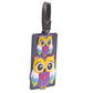 Owl PVC Luggage Tag