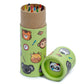 Fun Kids Colouring Pencil Tube - Adoramals Zoo