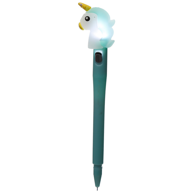 Light Up LED Unicorn Novelty Pen