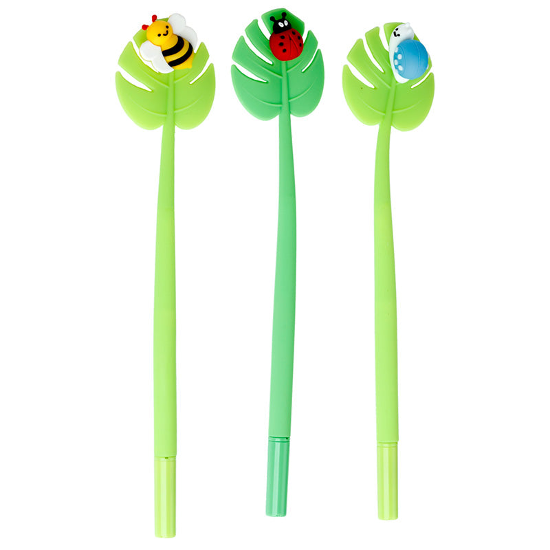 Botanical Gardens Bumble Bee, Ladybird and Snail Leaf Fine Tip Pen