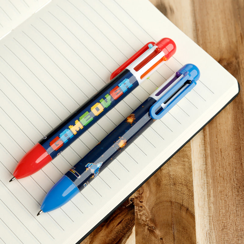 Multi Colour Pen (6 Colours) - Game Over