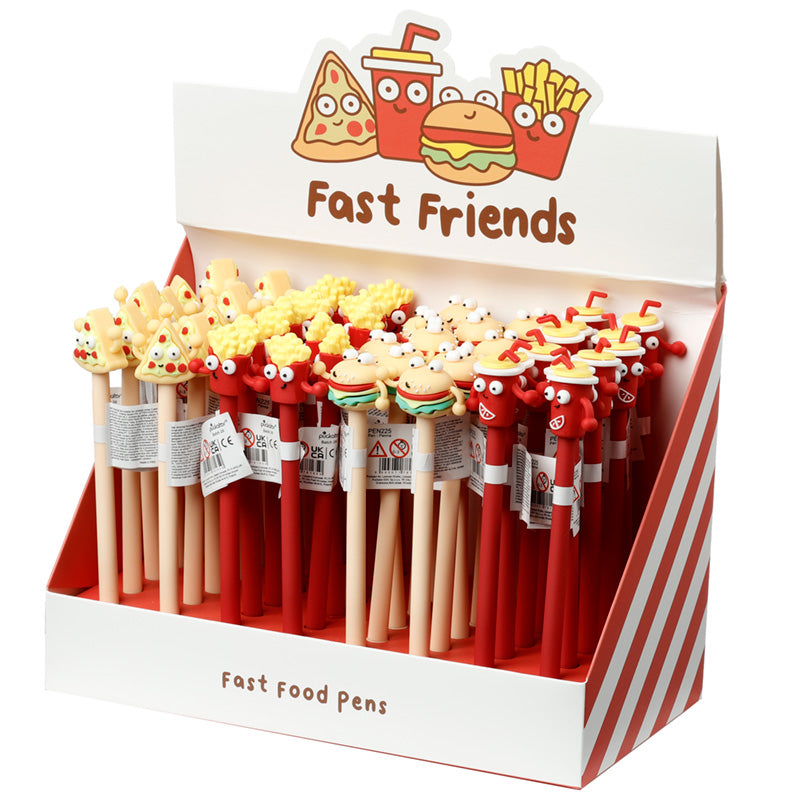 Fine Tip Pen with Topper - Fast Friends Fast Food