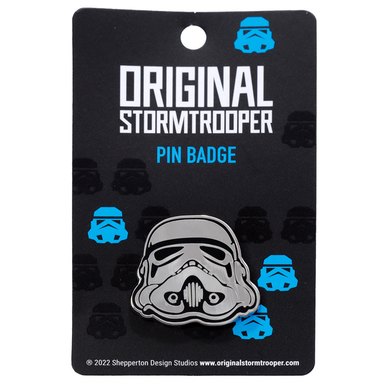 Novelty The Original Stormtrooper Helmet Enamel Pin Badge