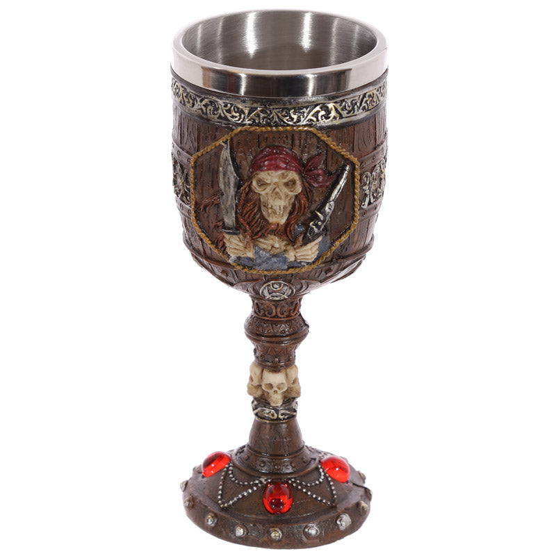 Pirate Design Decorative Goblet