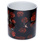 Skulls  and  Roses Ceramic Indoor Plant Pot - Large