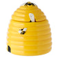 Beehive Shaped Ceramic Pot with Lid and Spoon