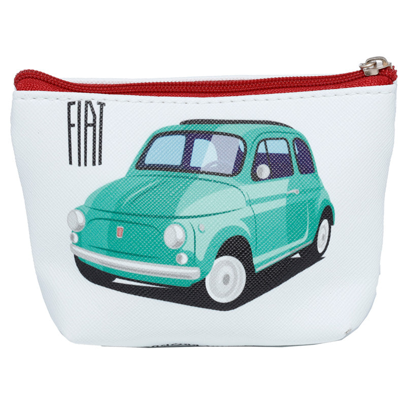 Retro Fiat 500 PVC Purse