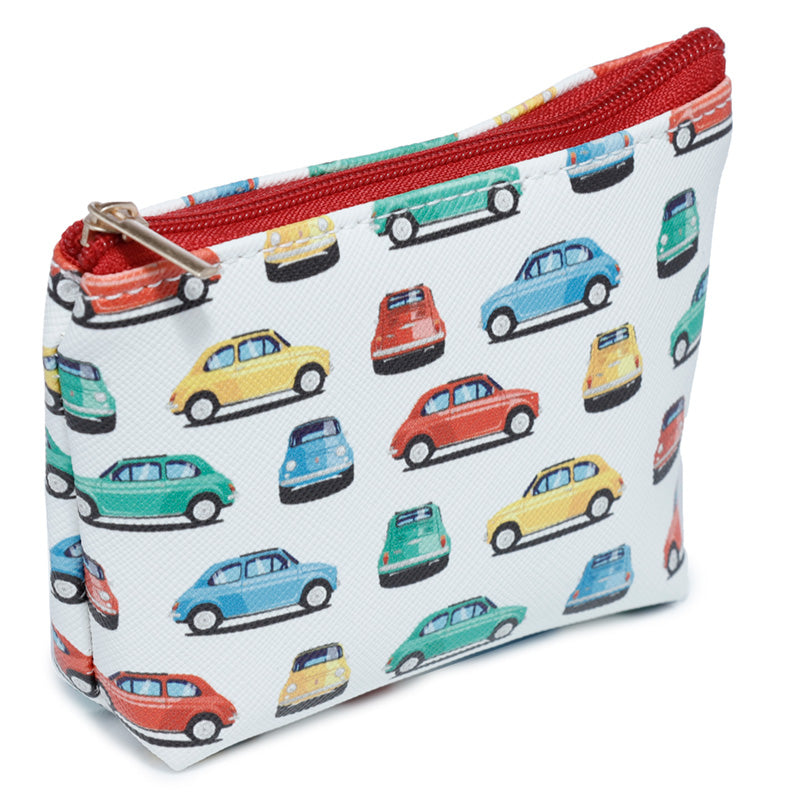 Retro Fiat 500 PVC Purse