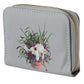 Small Zip Around Wallet - Kim Haskins Cats in Plant Pot