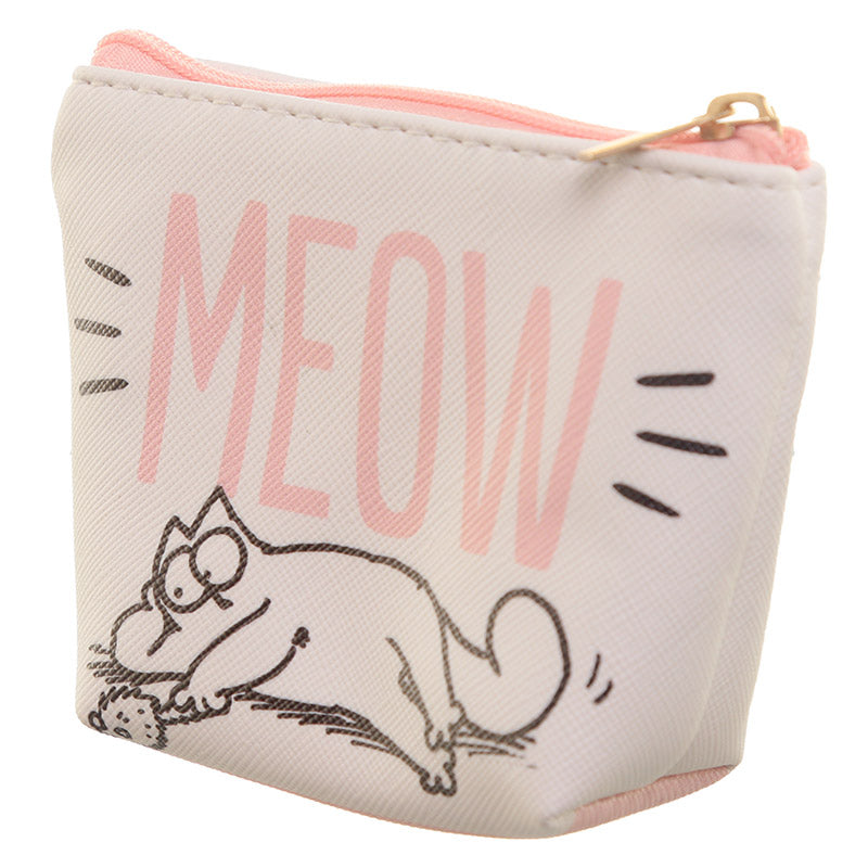 Handy PVC Make Up Bag Purse, - Simon's Cat