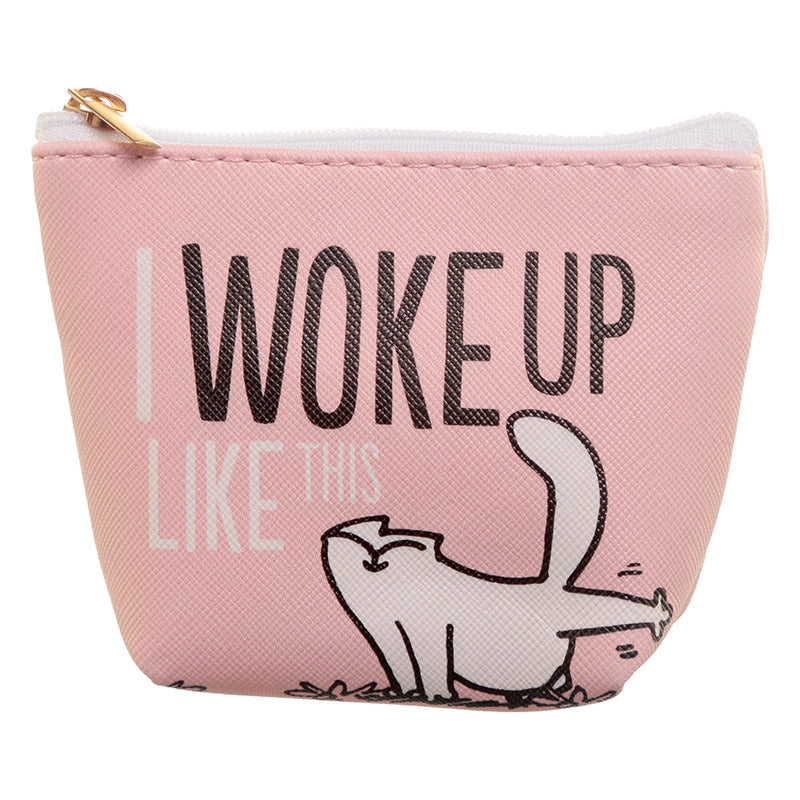 Handy PVC Make Up Bag Purse, - Simon's Cat