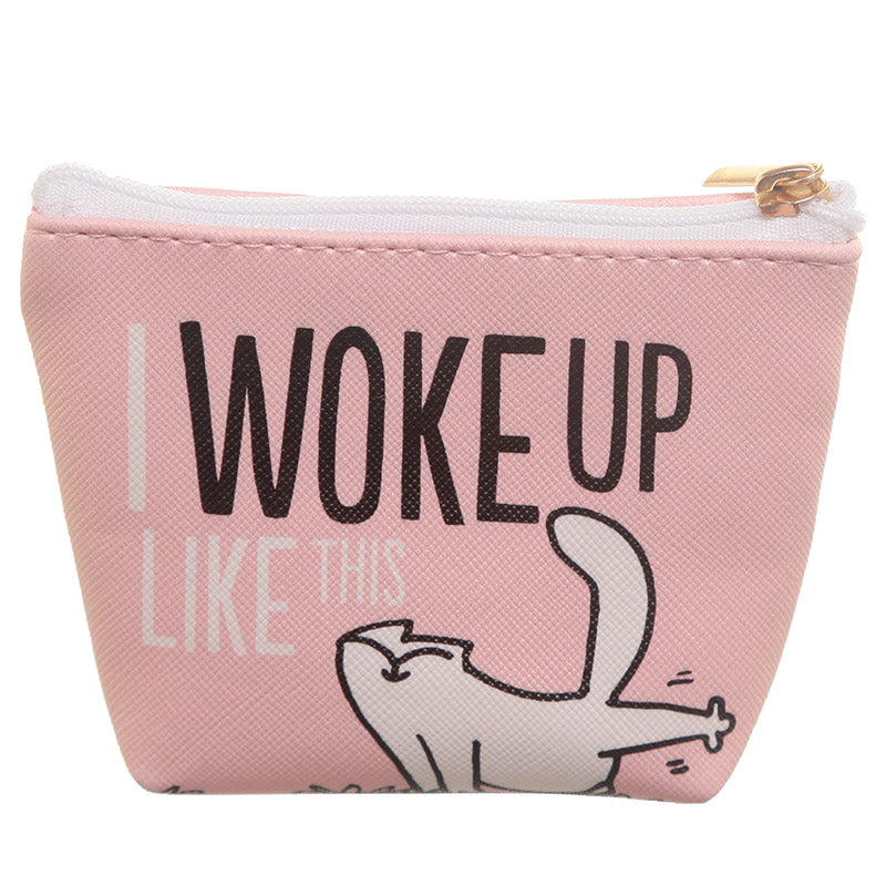 Handy PVC Make Up Bag Purse, - Simon's Cat