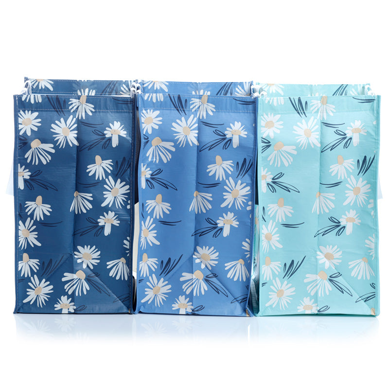 Pick of the Bunch Botanical Set of 3 Recycled RPET Household Recycling Bags