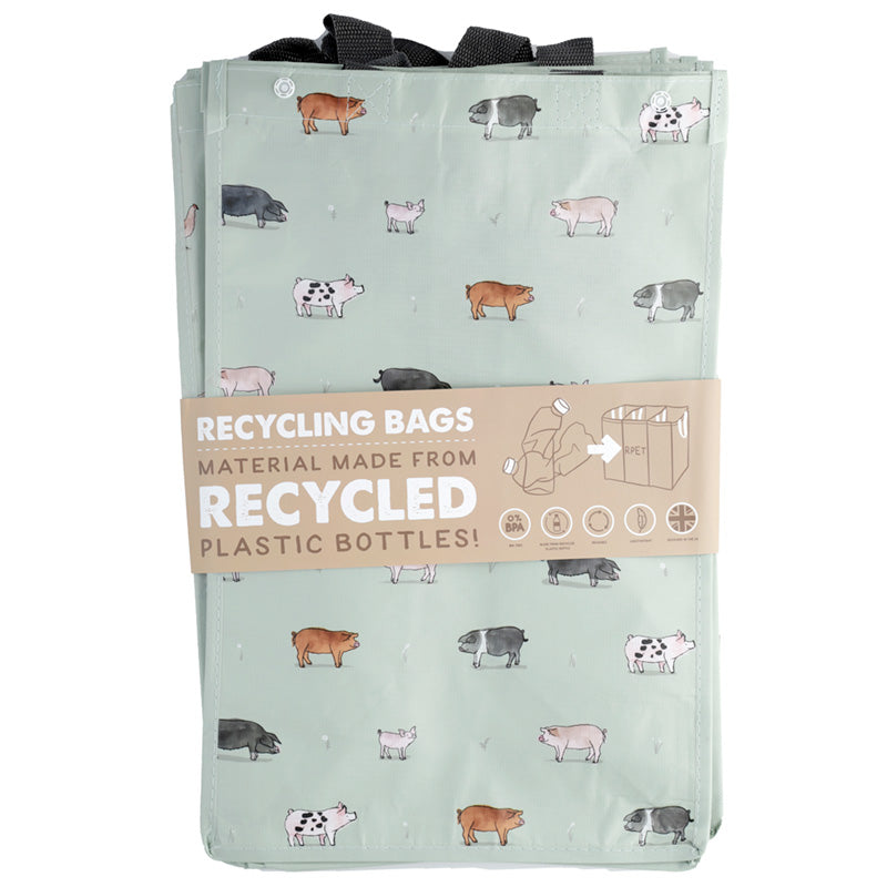 Willow Farm Set of 3 Recycled RPET Household Recycling Bags