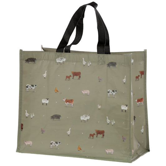 Recycled RPET Reusable Shopping Bag - Willow Farm