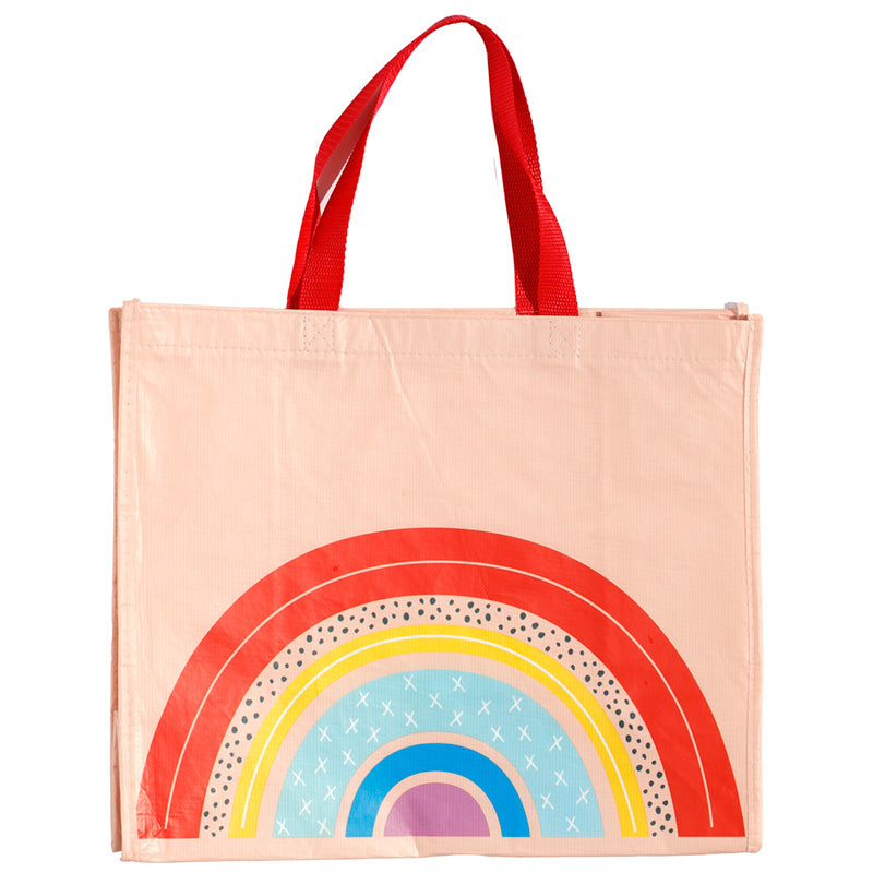 Recycled RPET Reusable Shopping Bag - Somewhere Rainbow