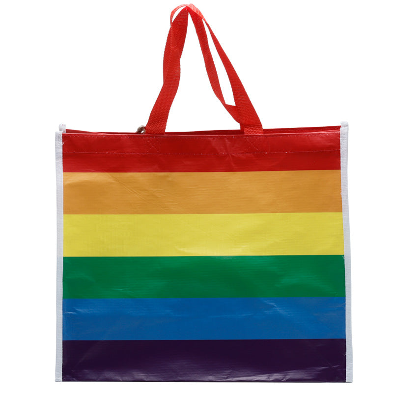 Recycled RPET Reusable Shopping Bag - Somewhere Rainbow Flag