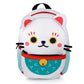 Kids School Neoprene Rucksack/Backpack - Maneki Neko Lucky Cat