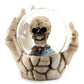 Fantasy Skeleton Hand and Skull Snow Globe