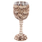 Decorative Gothic Multi Skulls and Spine Goblet