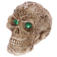 Mini Gothic Skull Decoration with Gem Eyes