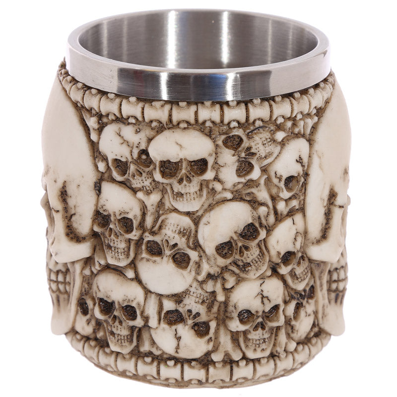 Gothic Skull Decoration Decorative Multi Skull Tankard