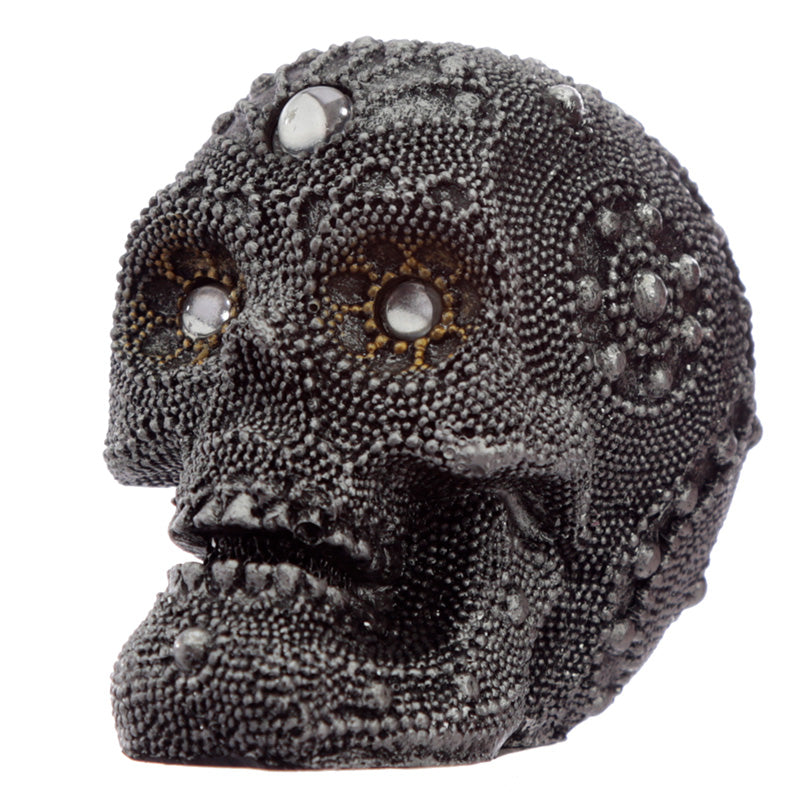 Fantasy Beaded Small Skull Ornament