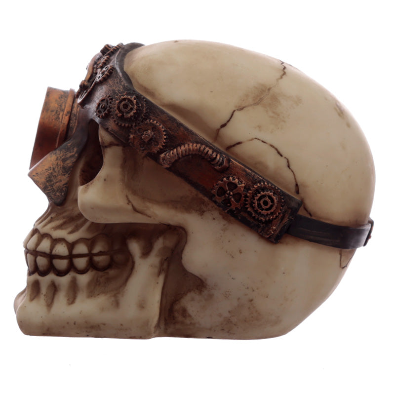 Fantasy Steampunk Skull Ornament