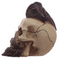 Fantasy Hipster Mohican Skull Ornament