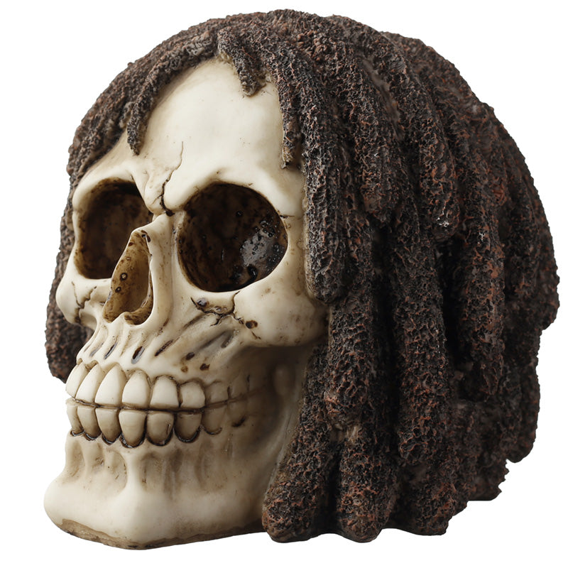 Novelty Skull Ornament - Rasta