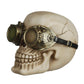 Fantasy Steampunk Skull Ornament - Goggles