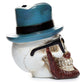 Collectable Money Box - Skull in Glasses and Trilby Hat