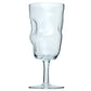 Glass Skull Head Shaped Set of 2 Wine Glasses