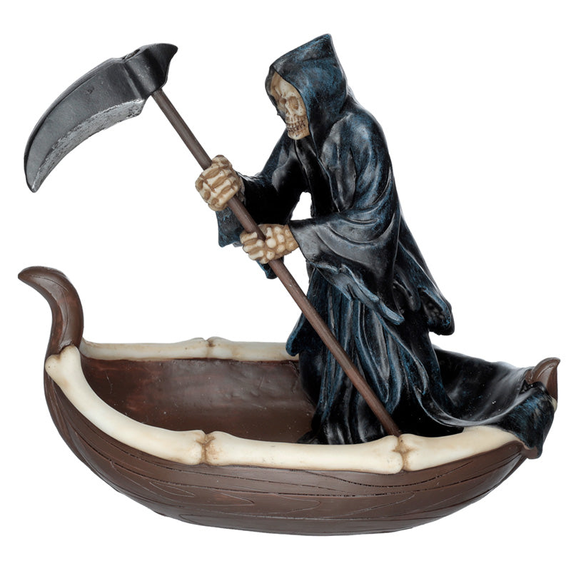 Decorative Ornament - The Reaper Ferryman of Death with Scythe