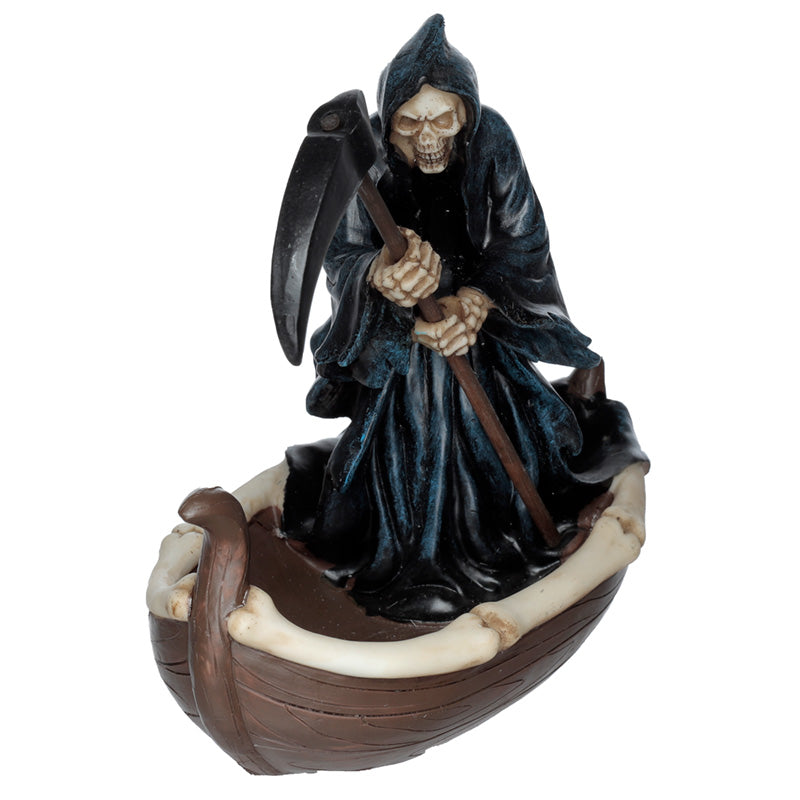 Decorative Ornament - The Reaper Ferryman of Death with Scythe