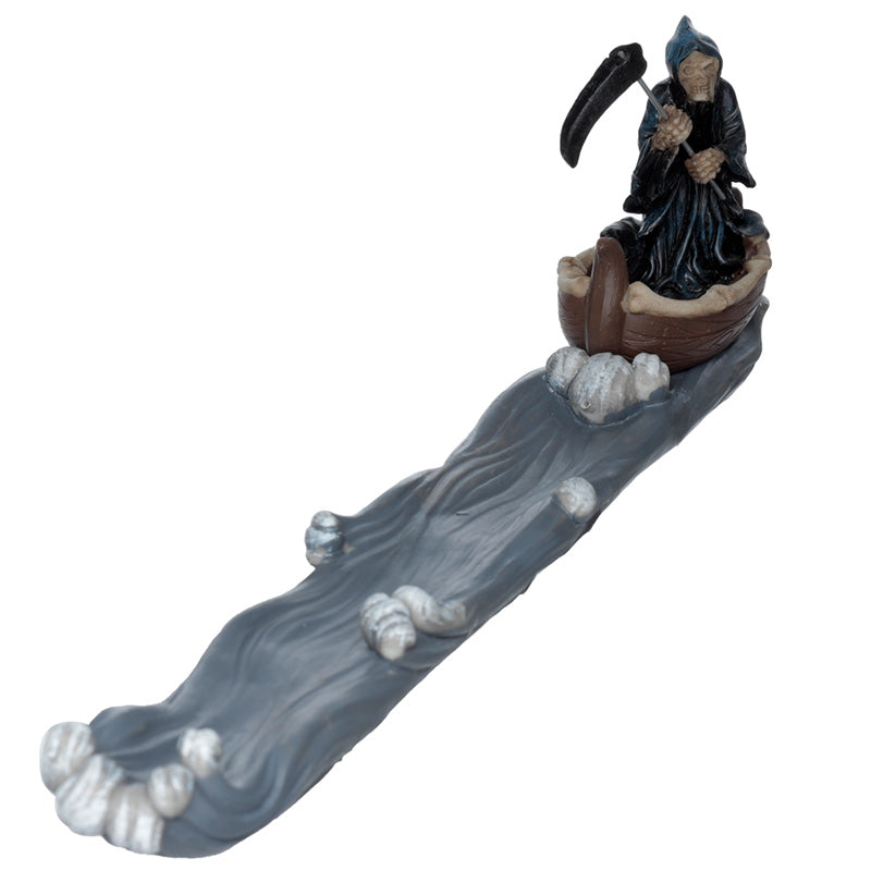 The Reaper Ferryman of Death Ashcatcher Incense Stick Burner