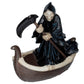 Decorative Ornament - The Reaper Ferryman of Death in Small Boat