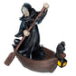 Decorative Ornament - The Reaper Ferryman of Death in Small Boat