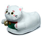 Maneki Neko Lucky Cat Slippers (One Size)