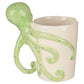 Fun Novelty Sealife Design Octopus Shaped Handle Ceramic Mug