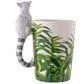 Novelty Ceramic Jungle Mug with Lemur Shaped Handle