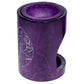 Purple Soapstone Carved Chakra Oil Burner