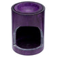 Purple Soapstone Carved Chakra Oil Burner