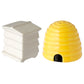 Beehive Ceramic Salt and Pepper Set