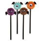 Fun Monster Pom Pom Pencil with Topper