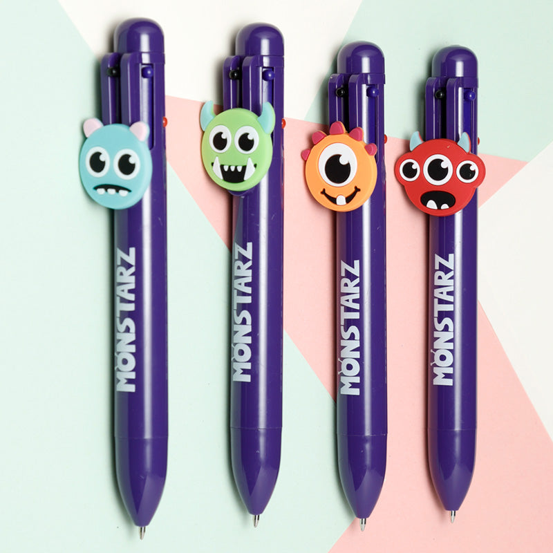 Fun Monstarz Monster Multi Colour Pen (6 Colours)