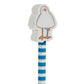 Fun Seagull Pencil and Eraser Topper Set