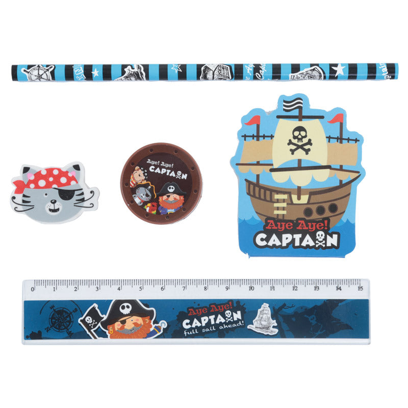 Fun Pirate Design Stationery Kit