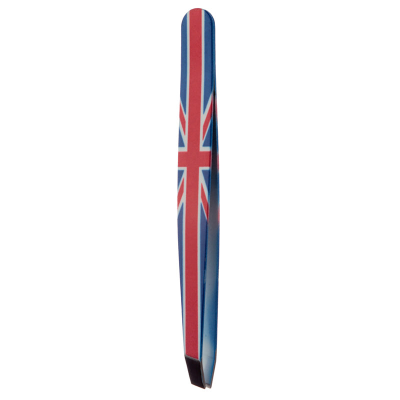 Fun Novelty Union Flag Metal Tweezers