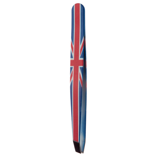 Fun Novelty Union Flag Metal Tweezers